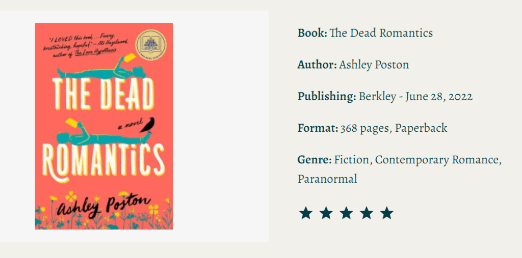 Book Review: The Dead Romantics by Ashley Poston