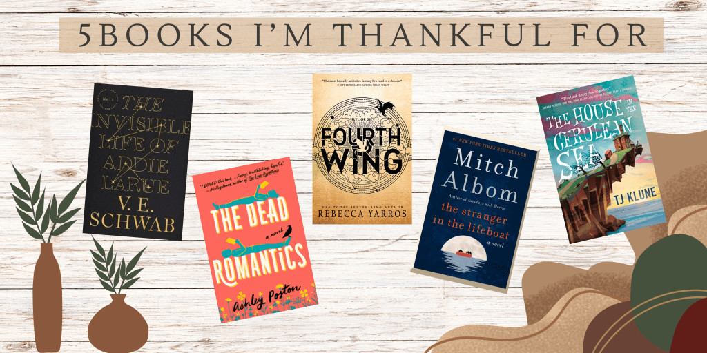 5 Books I’m Thankful for in 2023